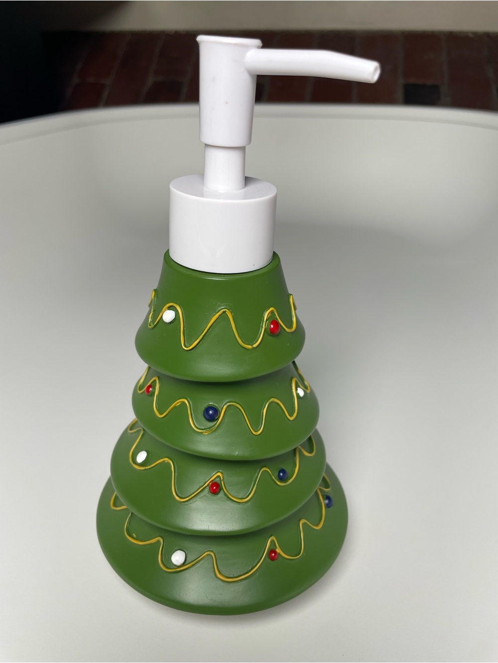 Wondershop Green Christmas Tree Soap Pump Dispenser